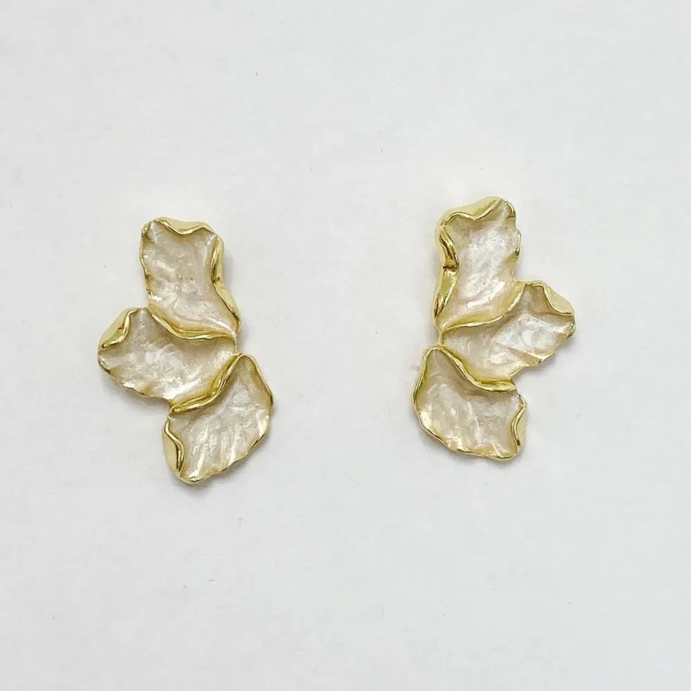 Anthropologie white enamel